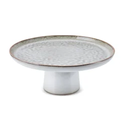 Karaca Rixton Keramische Tortenplatte, 30,5 cm, Beige Beıge01 Outlet