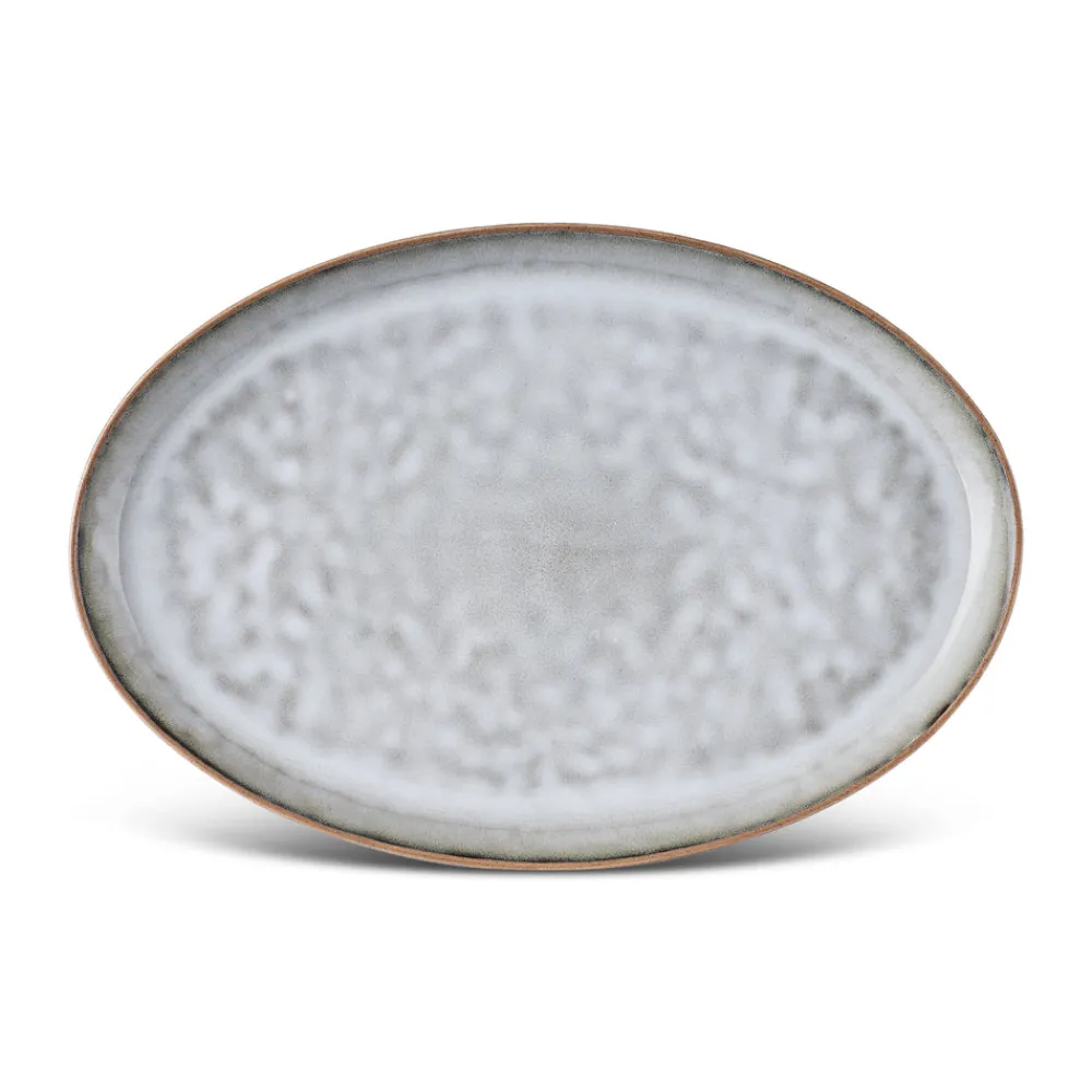 Karaca Rixton Servierplatte, 35,5 cm, Beige Beıge01 Hot