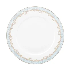 Karaca Rocco 56 Teilig New Generation Bone Geschirrset für 12 Personen Blau01 Sale