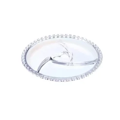 Karaca Rory Herz Servierteller, 23 cm Glanz Clearance