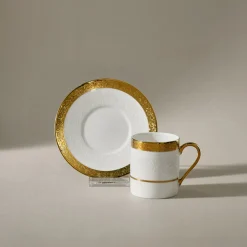 Karaca Royal Bone Victoria Kaffeetassenset für 6 Personen, 90 ml Multıfarben Outlet