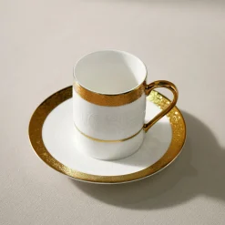 Karaca Royal Bone Victoria Kaffeetassenset für 6 Personen, 90 ml Multıfarben Outlet
