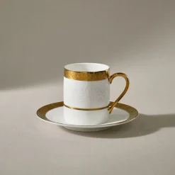 Karaca Royal Bone Victoria Kaffeetassenset für 6 Personen, 90 ml Multıfarben Outlet