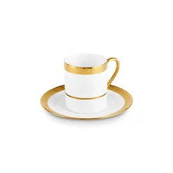 Karaca Royal Bone Victoria Kaffeetassenset für 6 Personen, 90 ml Multıfarben Outlet