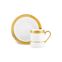 Karaca Royal Bone Victoria Kaffeetassenset für 6 Personen, 90 ml Multıfarben Outlet