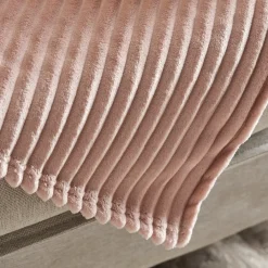 Karaca Ruby Stripe, Wellsoft TV-Decke, Rosa Best