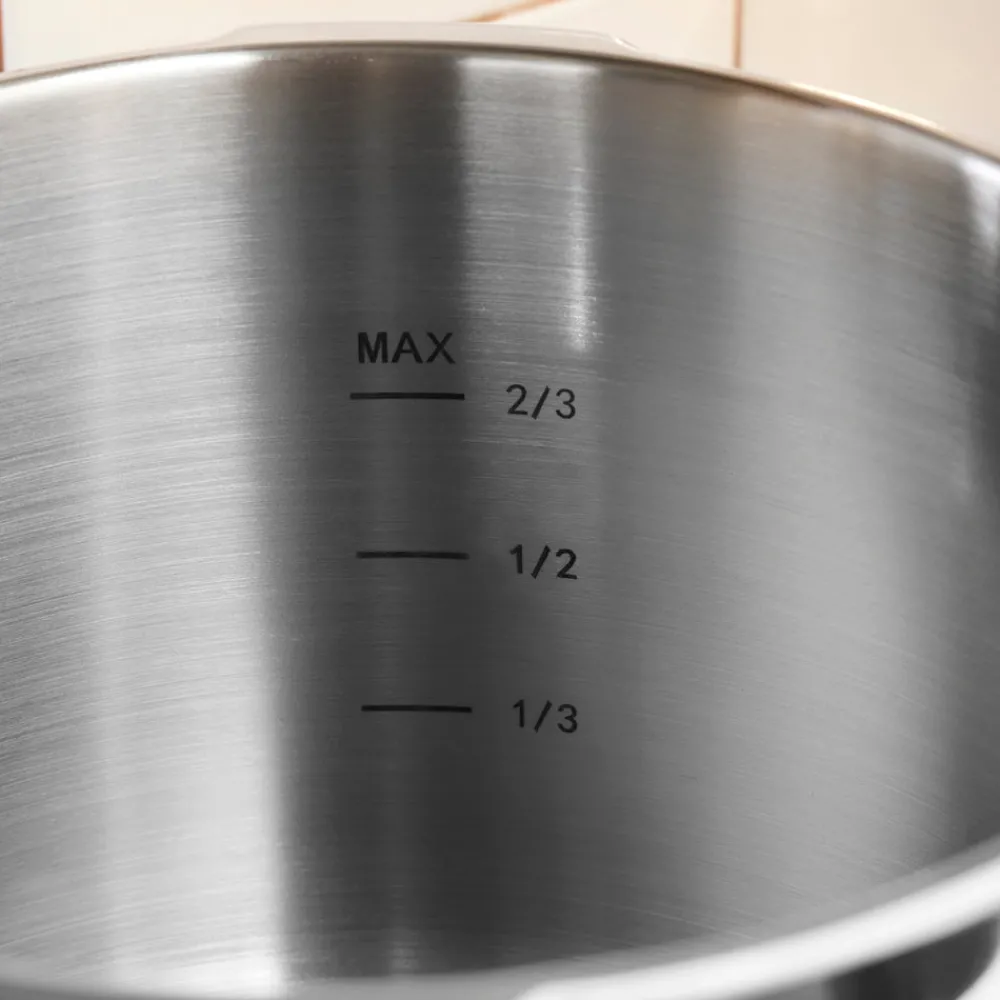 Karaca Ruggersteel Schnellkochtopf 4+6 Lt Grau Discount