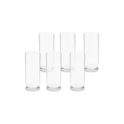 Karaca Saki 195 ml 6-teiliges Erfrischungsgetränk-Gläser-Set Multıcolor New
