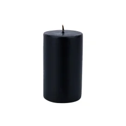 Karaca Sandy Kerze Schwarz 7x12 cm Schwarz01 Outlet