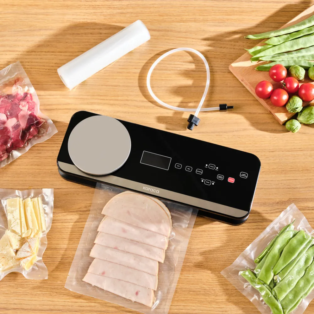 Karaca Seal and Fresh Waagen-Vakuumiergerät Inox