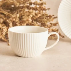 Karaca Seashell 200 ml Teetasse für 6 Personen Farblös Hot