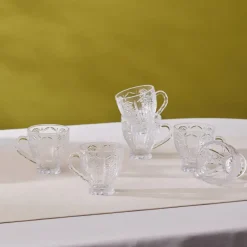 Karaca Seda 6 Personen Glas Tee Cup 180 Ml Klar Online