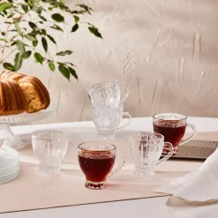 Karaca Seda 6 Personen Glas Tee Cup 180 Ml Klar Online