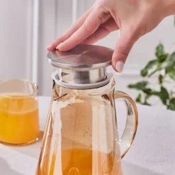 Karaca Serene 7-teiliges Gläser Set, Amber Gelb Clearance