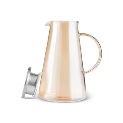 Karaca Serene 7-teiliges Gläser Set, Amber Gelb Clearance