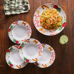Karaca Sicilia 5 Teiliges 4 Personen Pasta Set Multıfarben Discount