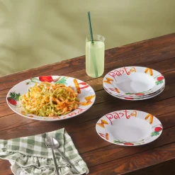 Karaca Sicilia 5 Teiliges 4 Personen Pasta Set Multıfarben Discount