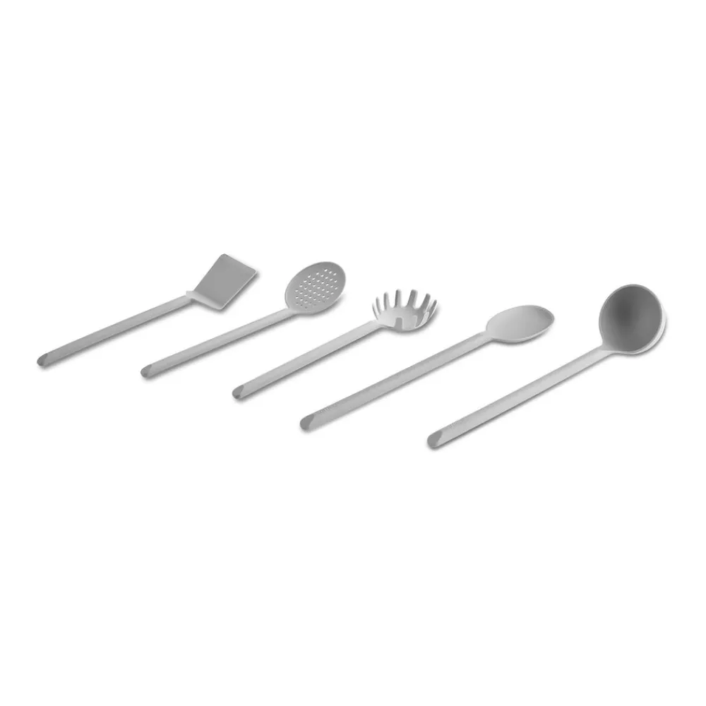 Karaca Simple 5-teiliges Küchenutensilien-Set, Grau Grey Online