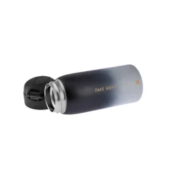 Karaca Skyfall Stahl Auslaufsichere Thermoskanne 350 ml Schwarz Schwarz01