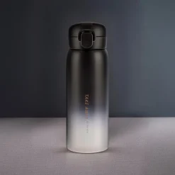 Karaca Skyfall Stahl Leakproof Thermos 500 Ml Schwarz Siyah Hot
