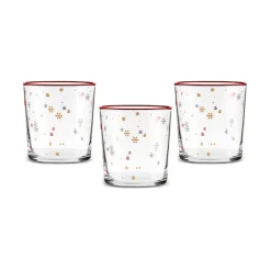 Karaca Snowy 380 Ml 3-Teiliges Wasserglas-Set Multıfarben Discount