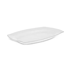 Karaca Square Bone Eterno 53-teiliges 12-Personen Geschirrset Platin Platın