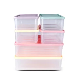 Karaca Stella 6er Set Kühlschrank Aufbewahrungsboxen Multıfarben Discount