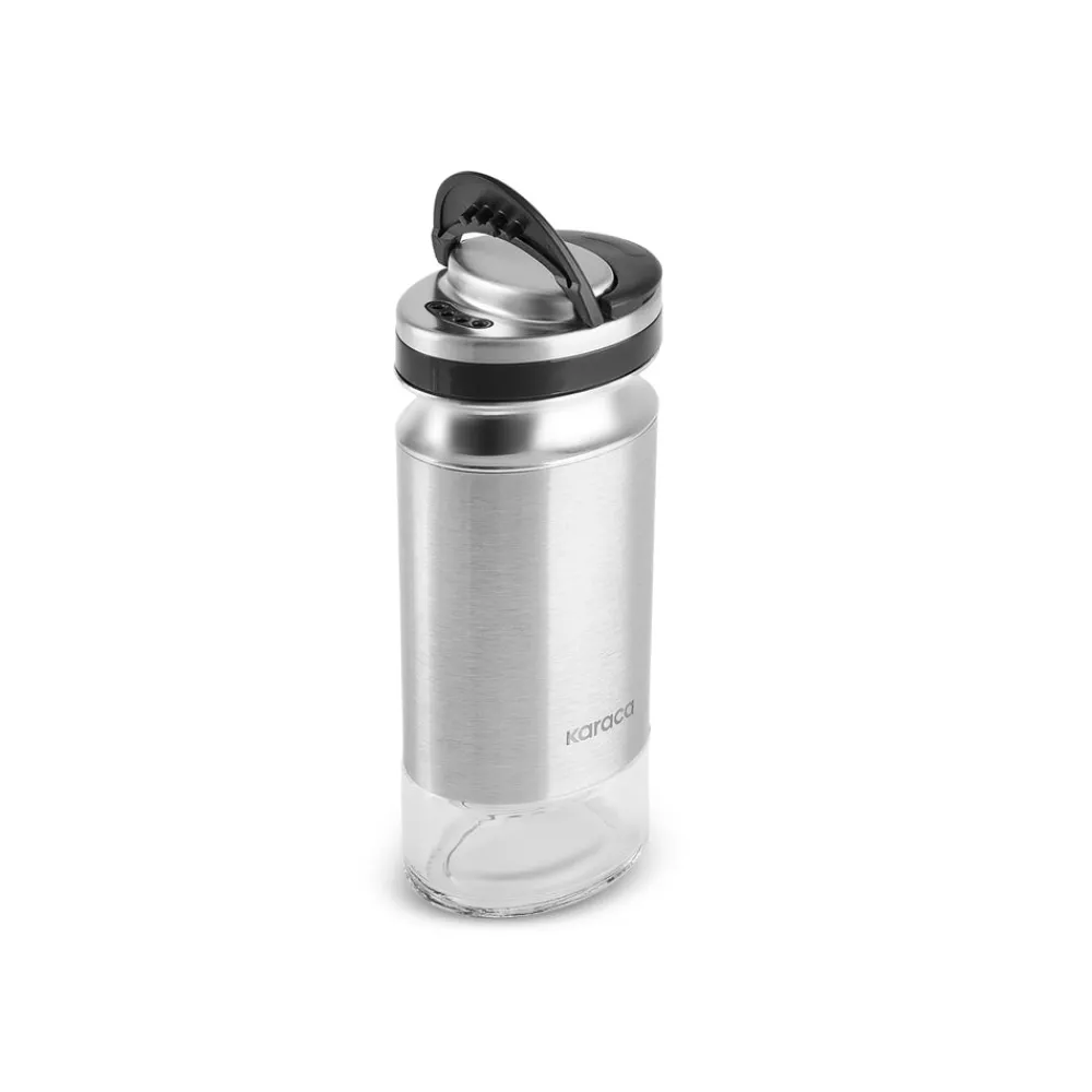 Karaca Stellum, 3 Stück Salz- und Pfefferstreuer, Inox New
