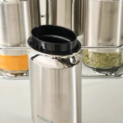 Karaca Stellum, 6-teiliges Gewürzglas-Set, Inox Sale