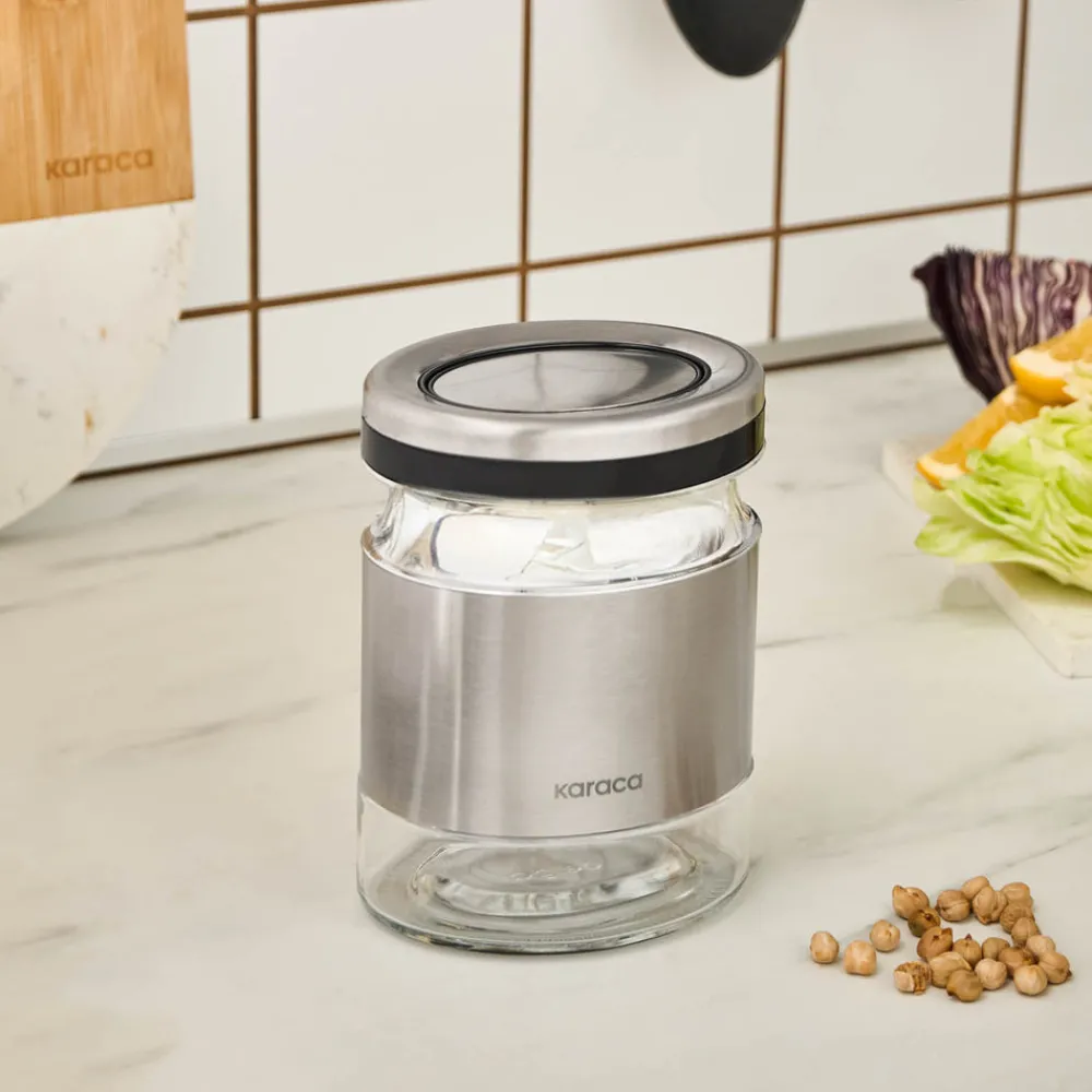 Karaca Stellum, Vorratsglas, 480ML, Inox Hot