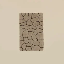 Karaca Stone Badvorleger, 50 × 80 cm, Grau New