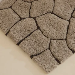 Karaca Stone Badvorleger, 60 × 100 cm, Grau Sale