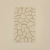 Karaca Stone Badvorleger, 60 × 100 cm, Offwhite Hot