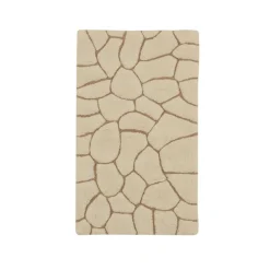 Karaca Stone Badvorleger, 60 × 100 cm, Offwhite Hot