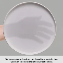 Karaca Stream Bone Meridian 34-teiliges Frühstücksset für 6 Personen – Weiß Weıß01 Online