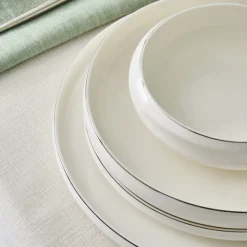 Karaca Stream Bone Sunset Platin, 53-teiliges 12-Personen-Geschirrset Platın Discount