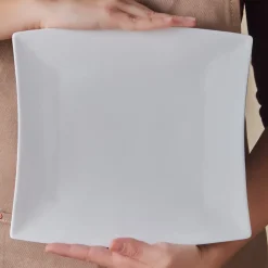 Karaca Stream Pure Perfect Weiß 32-Teiliges 6-Personen Frühstücksset Quadrat Weıß01 Clearance