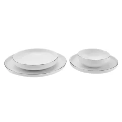 Karaca Streamline New Saturn V2 Platin Geschirrset für 6 Personen, 24-teilig Platın Best