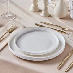 Karaca Streamline New Saturn Weiß 24-teiliges Tafelservice, 6 Personen Beyaz Best