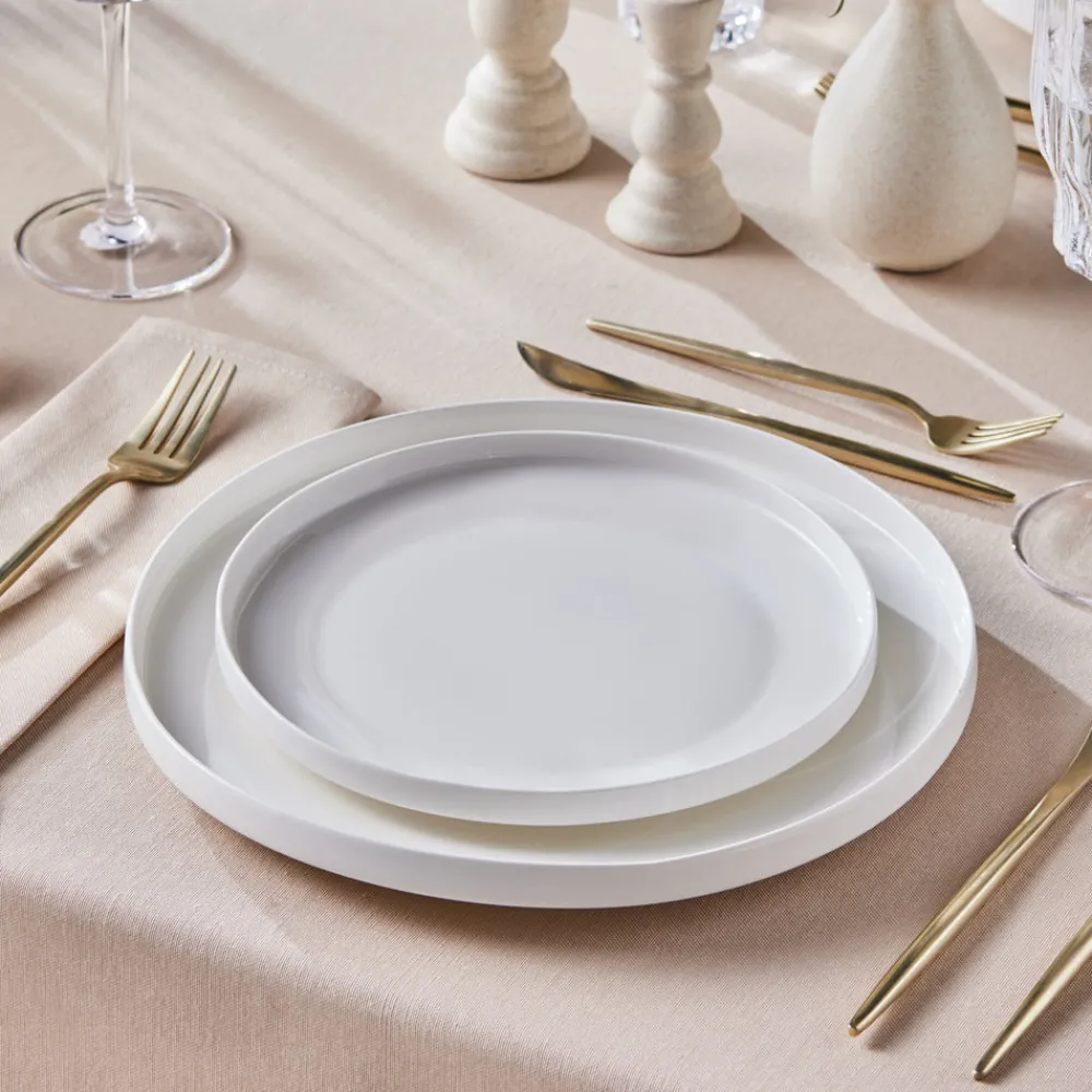 Karaca Streamline New Saturn Weiß 24-teiliges Tafelservice, 6 Personen Beyaz Best