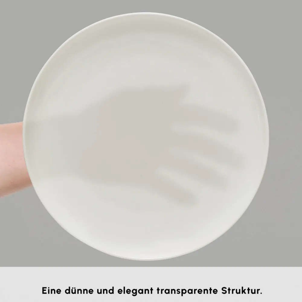 Karaca Streamline Remi 24-teiliges Tafelservice für 6 Personen Beyaz Sale