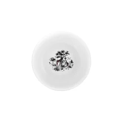 Karaca Streamline Safari New Generation Bone Geschirrset, 59 Teilig, 12 Personen Multıfarben New