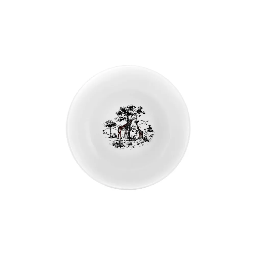 Karaca Streamline Safari New Generation Bone Geschirrset, 59 Teilig, 12 Personen Multıfarben New