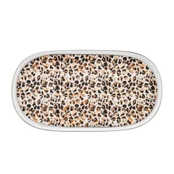 Karaca Streamline Safari New Generation Bone Geschirrset, 59 Teilig, 12 Personen Multıfarben New