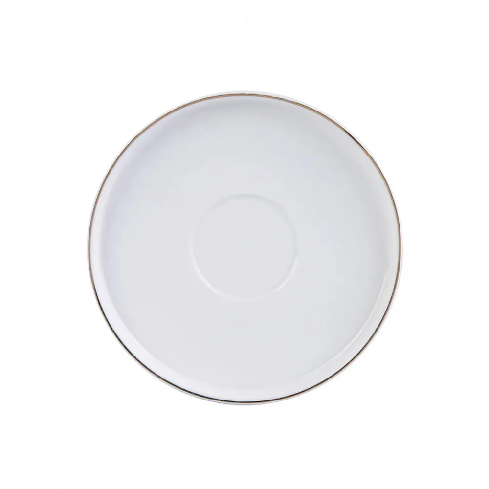 Karaca Streamline Saturn Kaffeetassen-Set für 6 Personen Gold