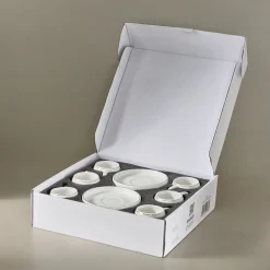 Karaca Streamline Sunset 6-teiliges Kaffeetassen-Set für 6 Personen, 100 ml Weıß01 Discount