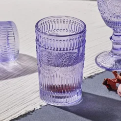 Karaca Sunflower Trinkglas, Lila Lıla01 Clearance