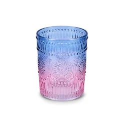 Karaca Sunflower Wasserglas 250 ml, Blau Rosa Blau01 Online