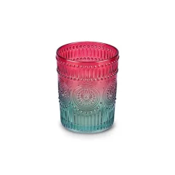 Karaca Sunflower Wasserglas 250 ml, Rot Grün Rot02 Outlet