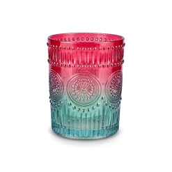 Karaca Sunflower Wasserglas 250 ml, Rot Grün Rot02 Outlet
